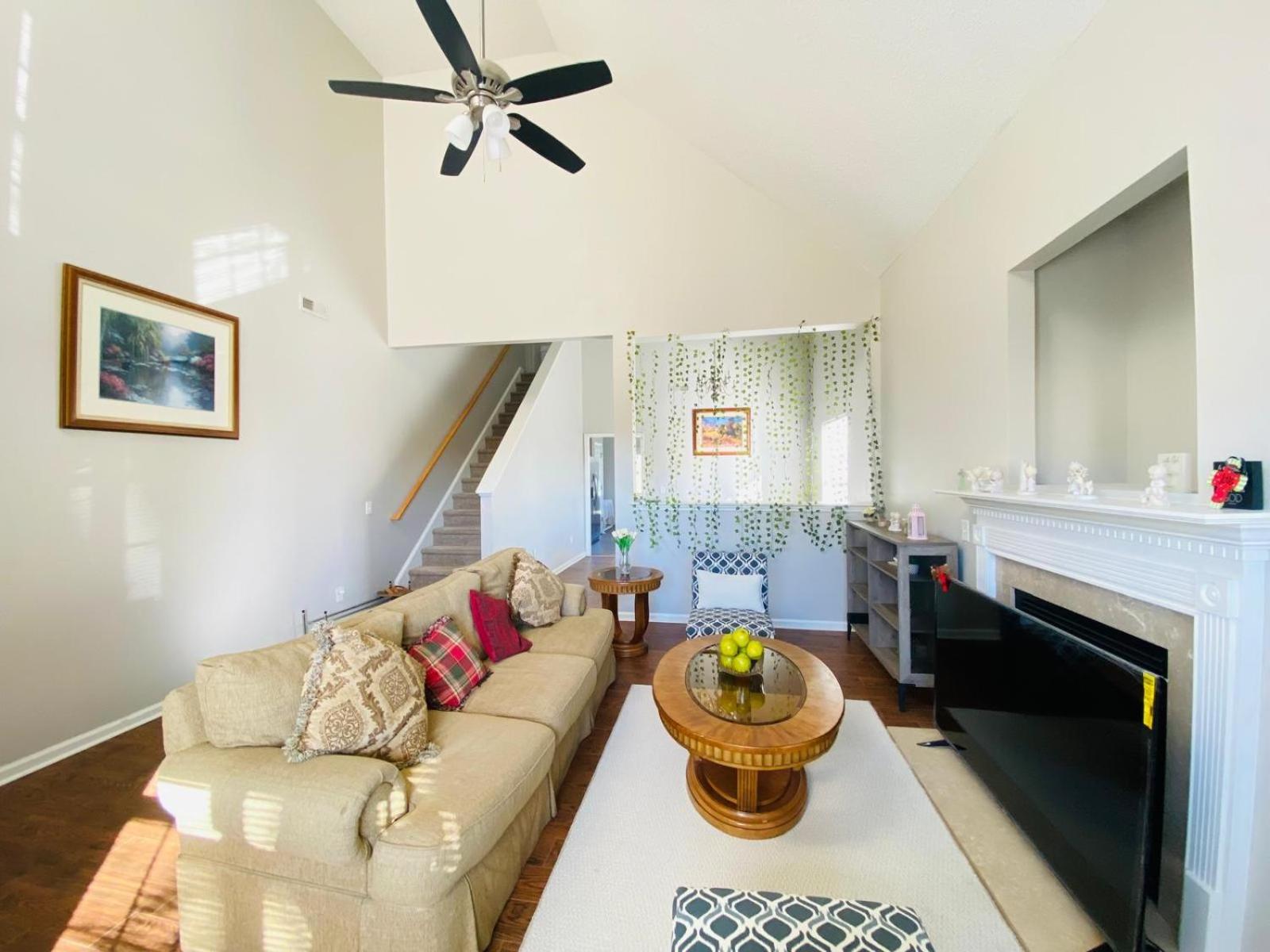 Spacious Room With Shared Bathroom Raleigh Eksteriør bilde